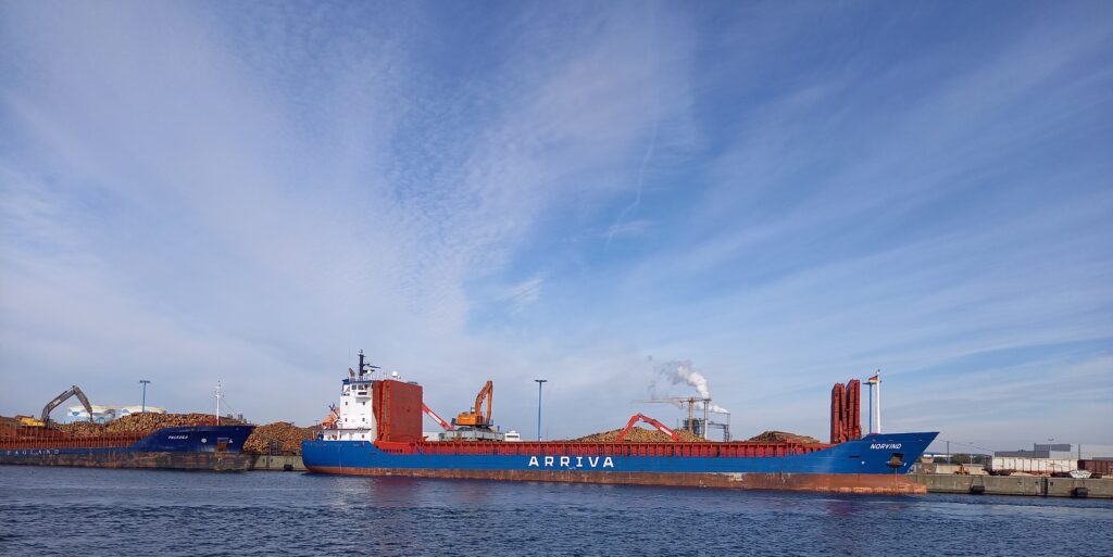 Wismar Containerschiff
