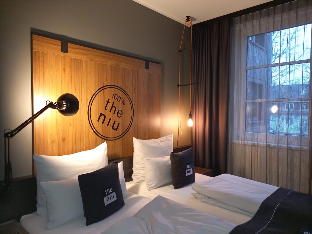 Hotel Bett in Hamburg