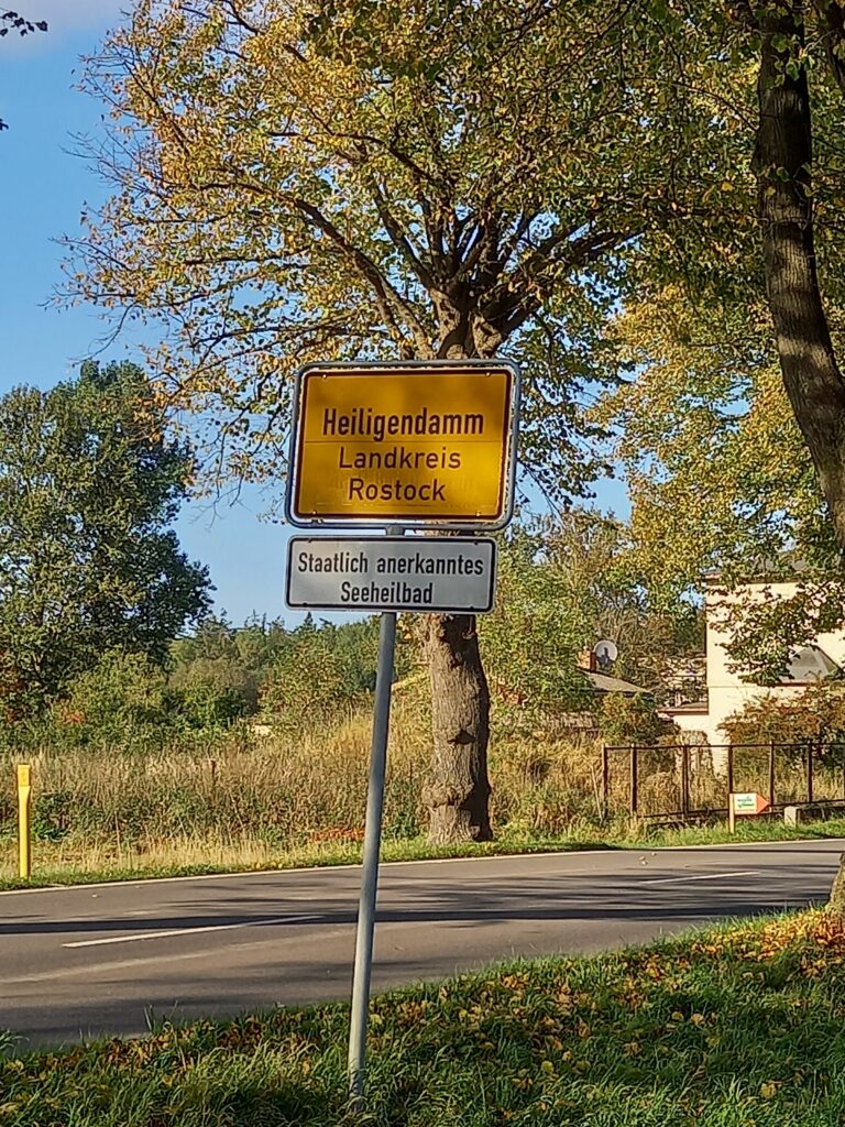 Ortsschild Heiligendamm
