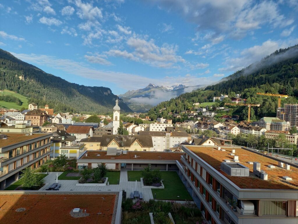 Schweiz Graubünden Ilanz