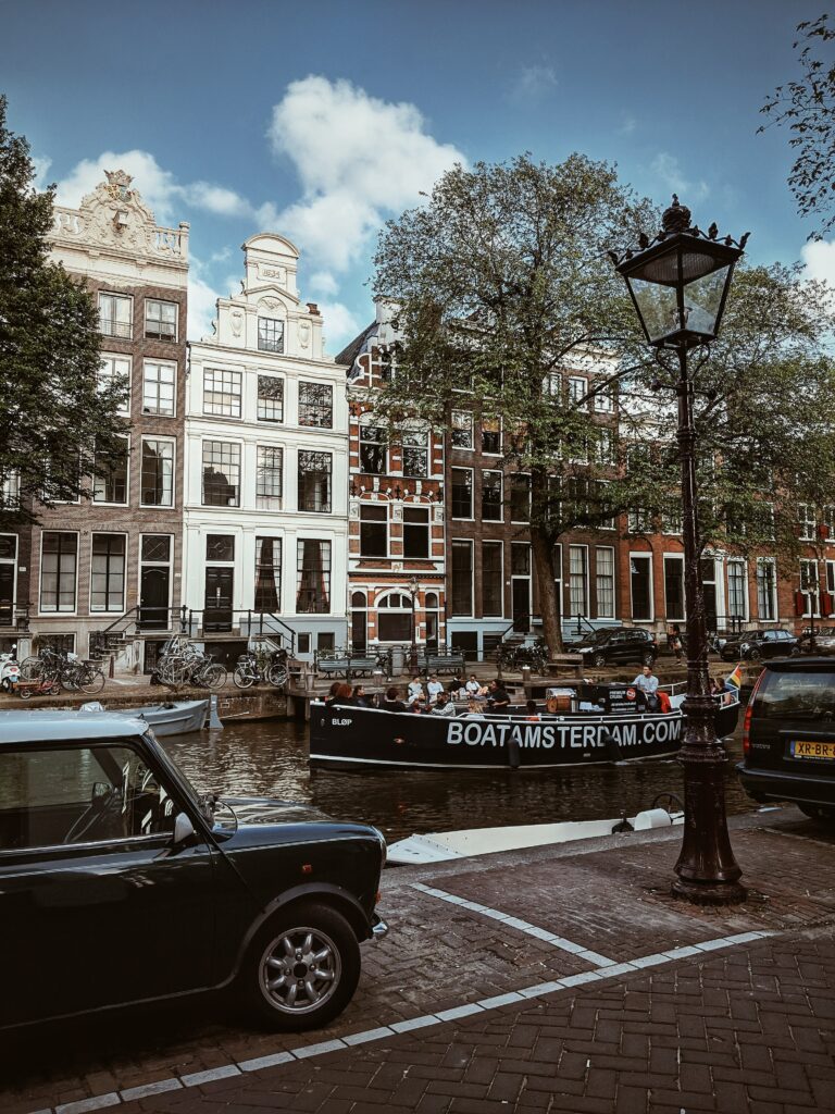 Amsterdamm Häuserfront