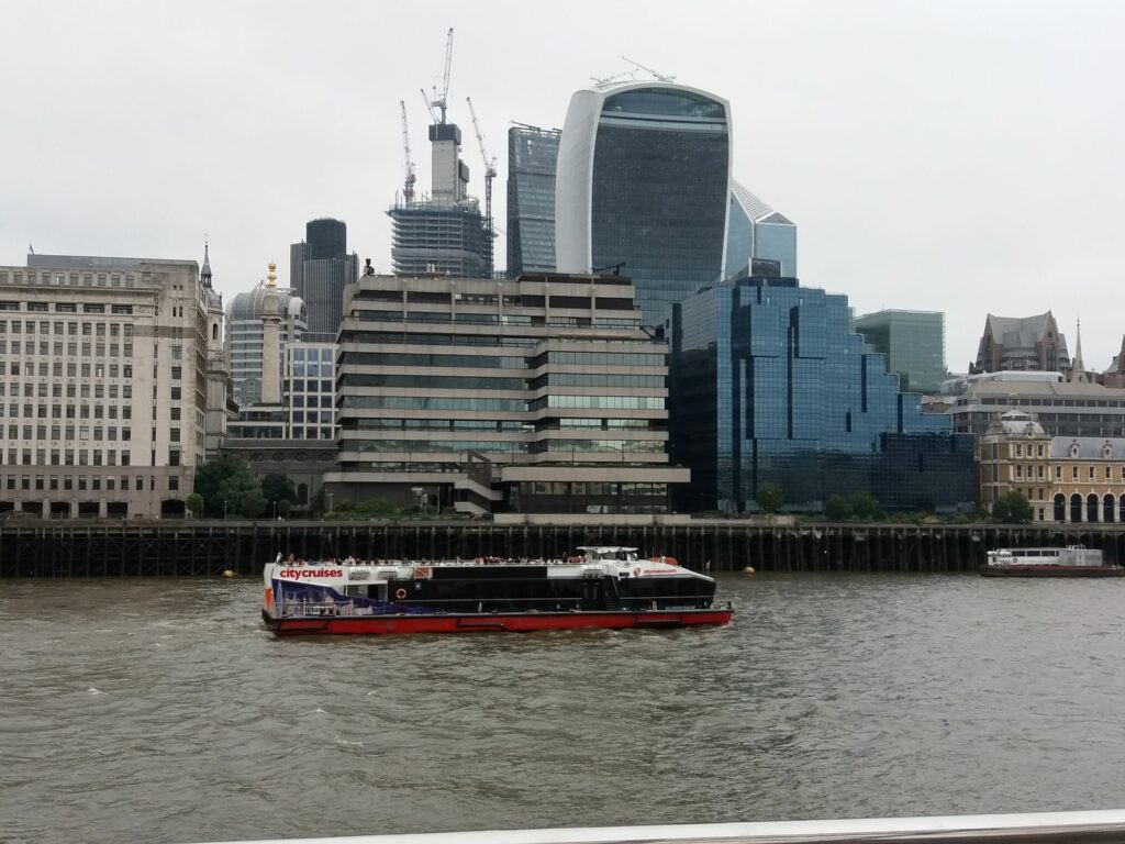 London Themse Skyline Walkie-Talkie