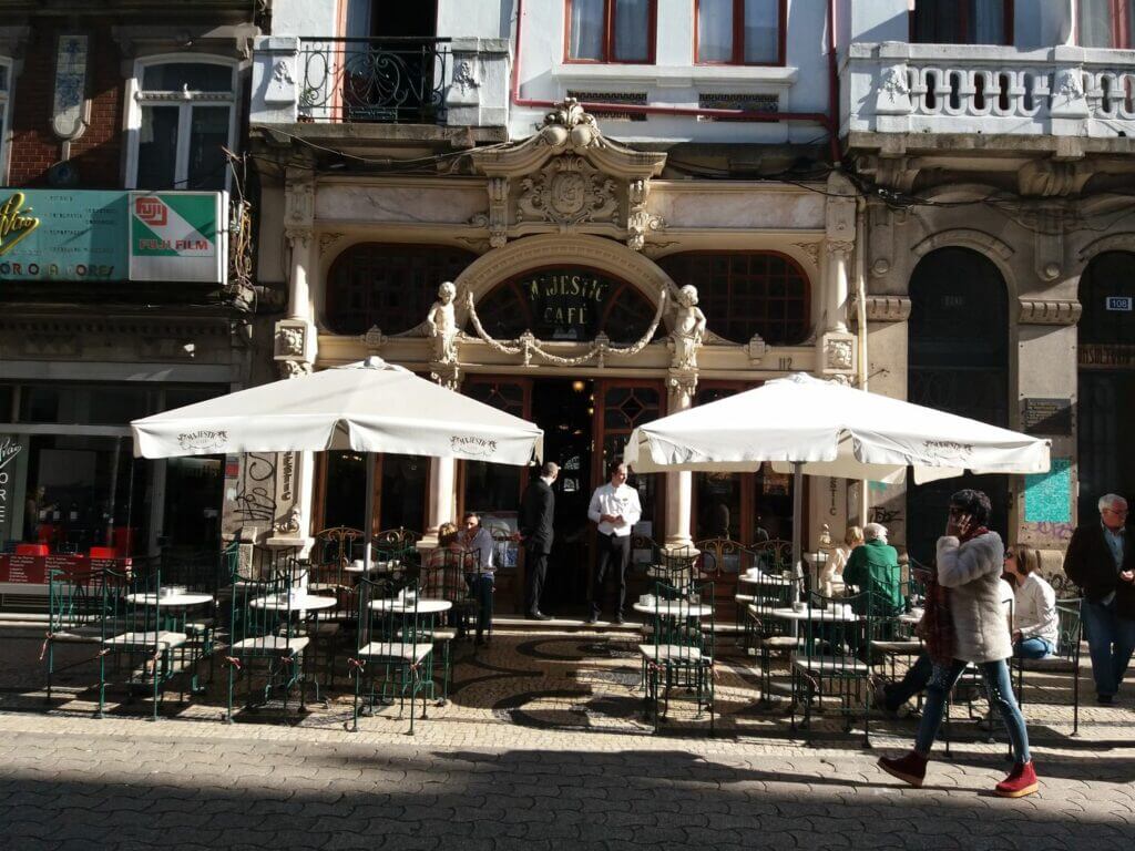 Cafe Majestic in Porto, das älteste Kaffeehaus von Porto