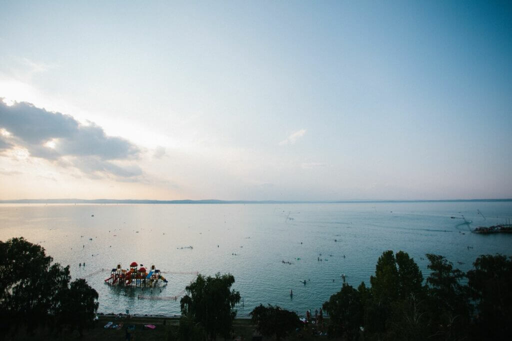 Plattensee auch Balaton genannt, größter Binnensee Europas