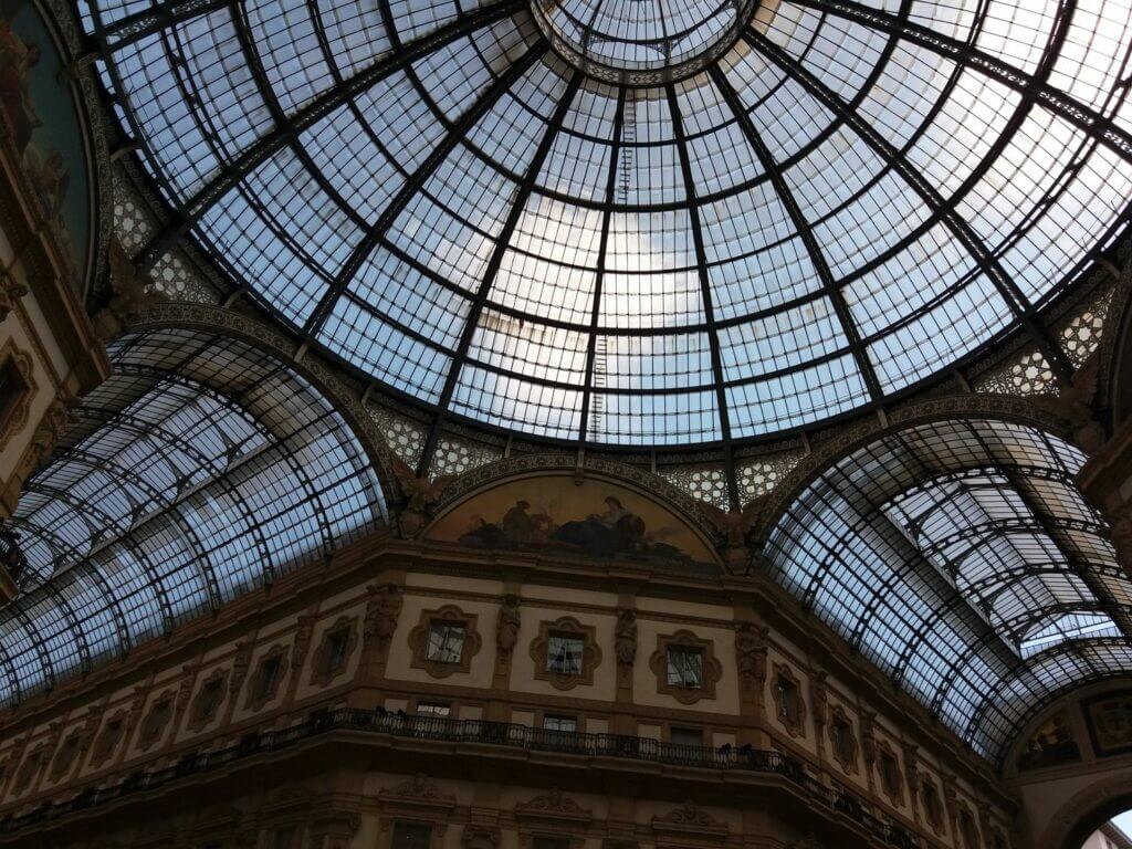 Galleria Vittorio Emanuelle Glaskuppel