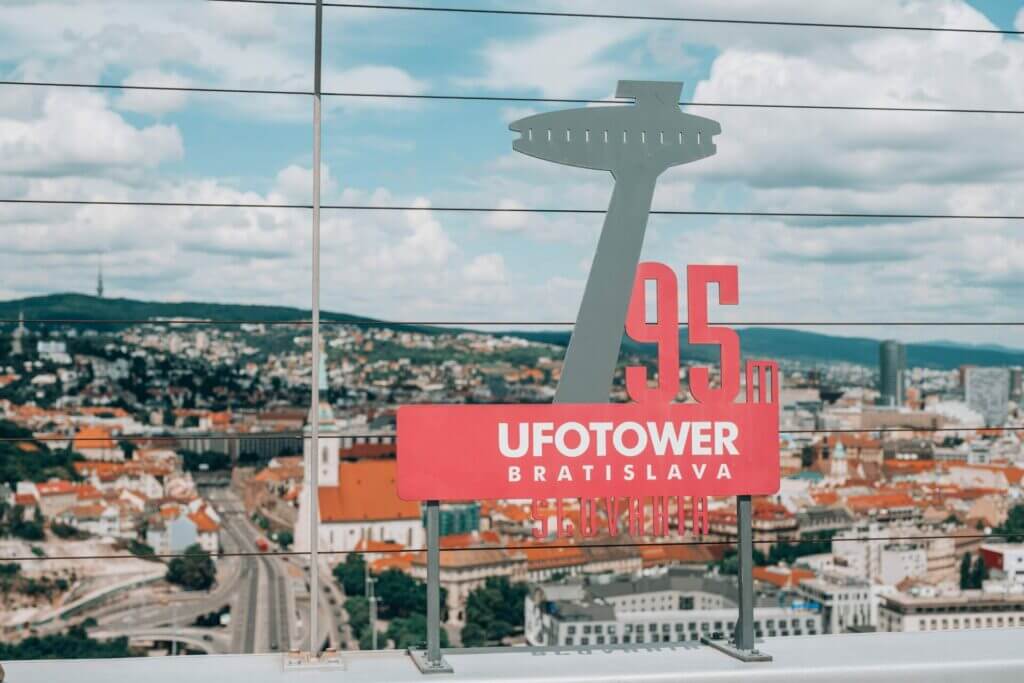 Slowakei Bratislava Ufotower