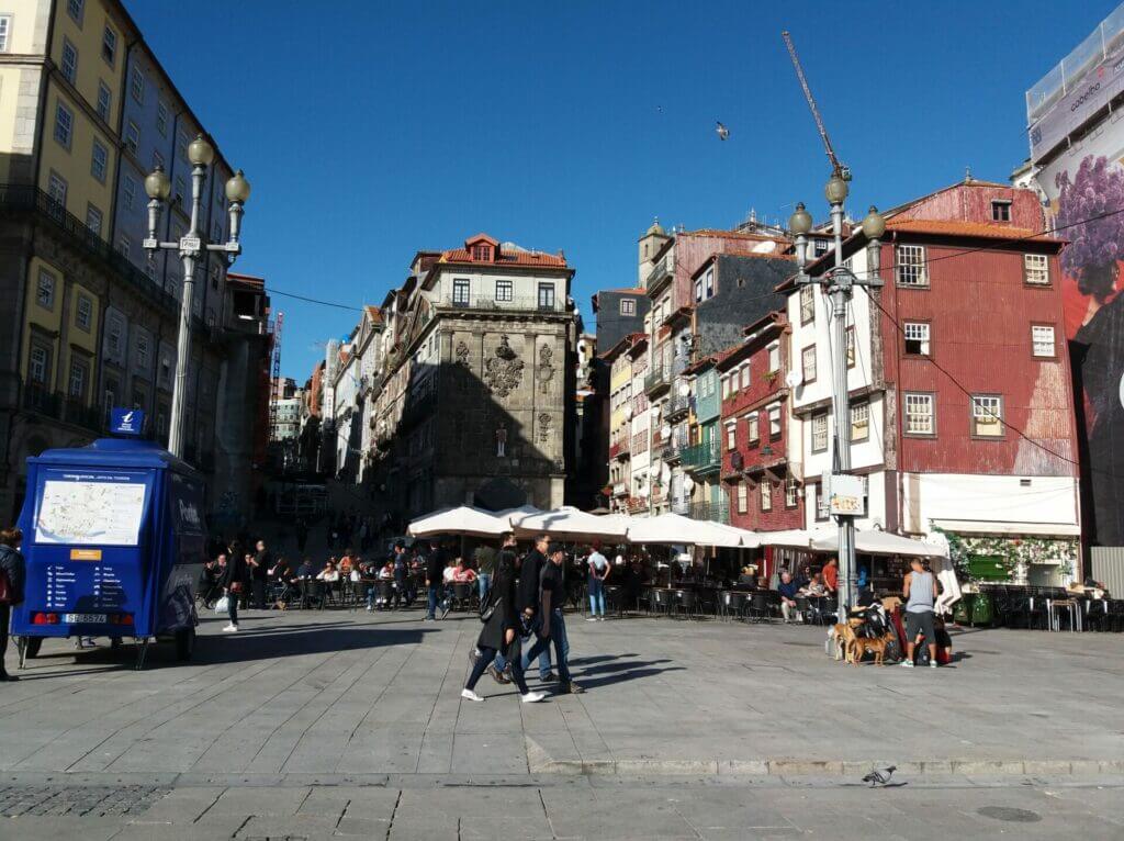 Ribeira Altstadt von Porto