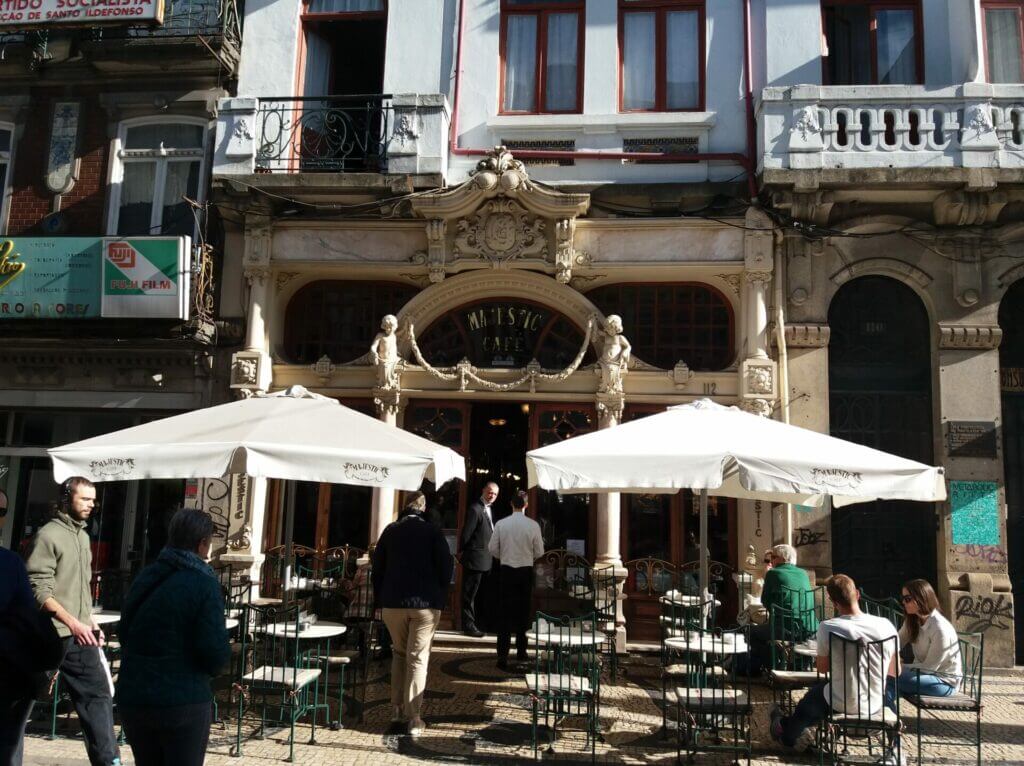 Porto das berühmte Kaffeehaus Majestic