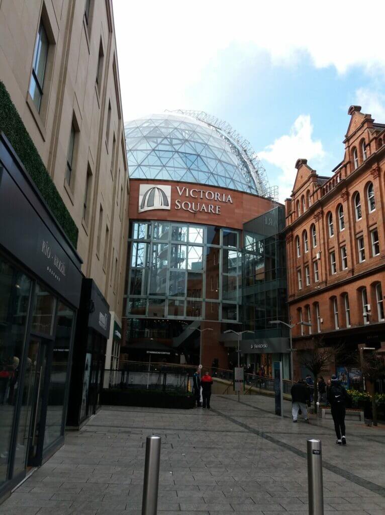 Einkaufszentrum in Belfast Viktoria Square