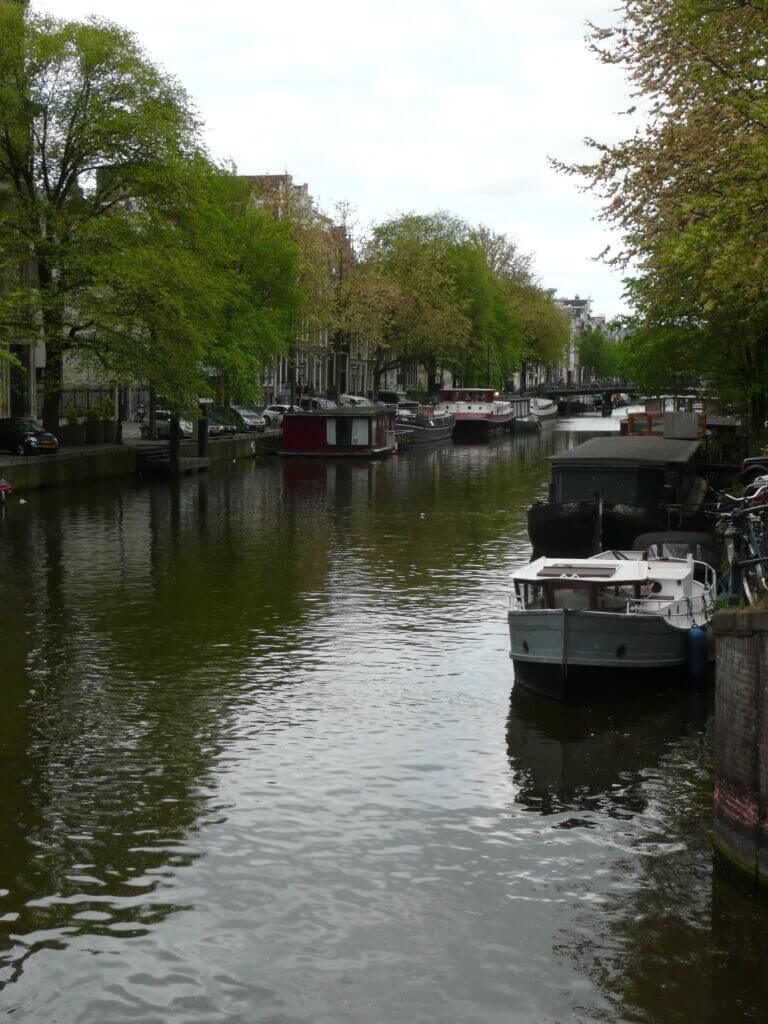 Amsterdam Gracht Hausboote