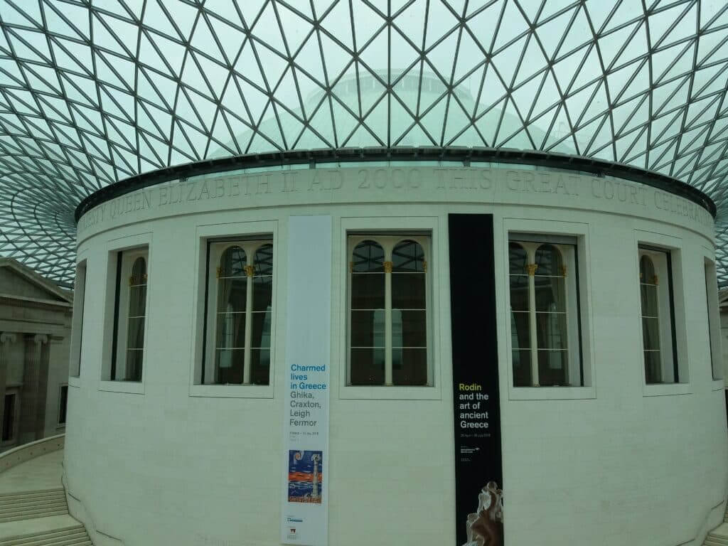 Dachkonstruktion British Museum