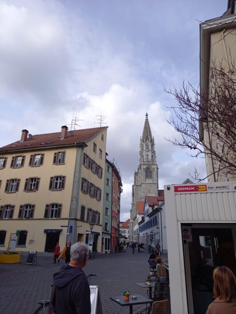 blick auf die Kirche in Konstanz