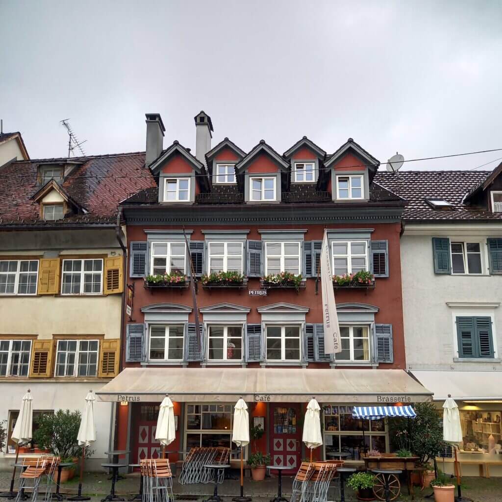 alte Häuser in Bregenz