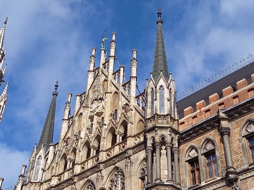 Türmchen am Münchner Rathaus