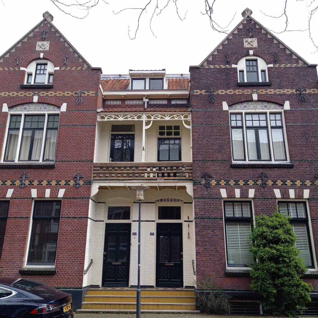 Eindhoven typisches Haus
