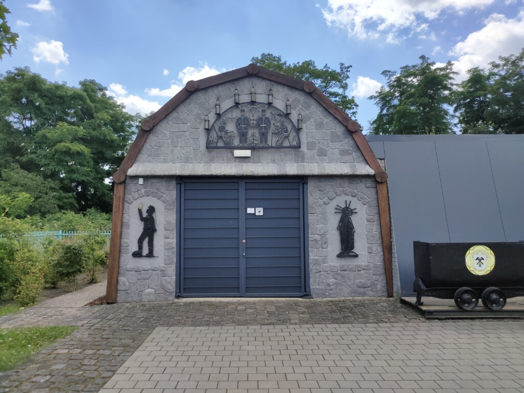 Kamp Lintfort Zeche eingang zum Bergwerk