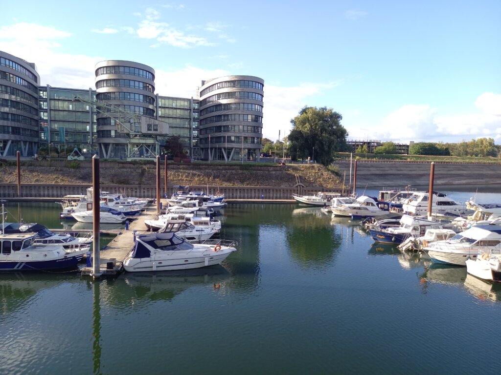 Innenhafen Duisburg Marina